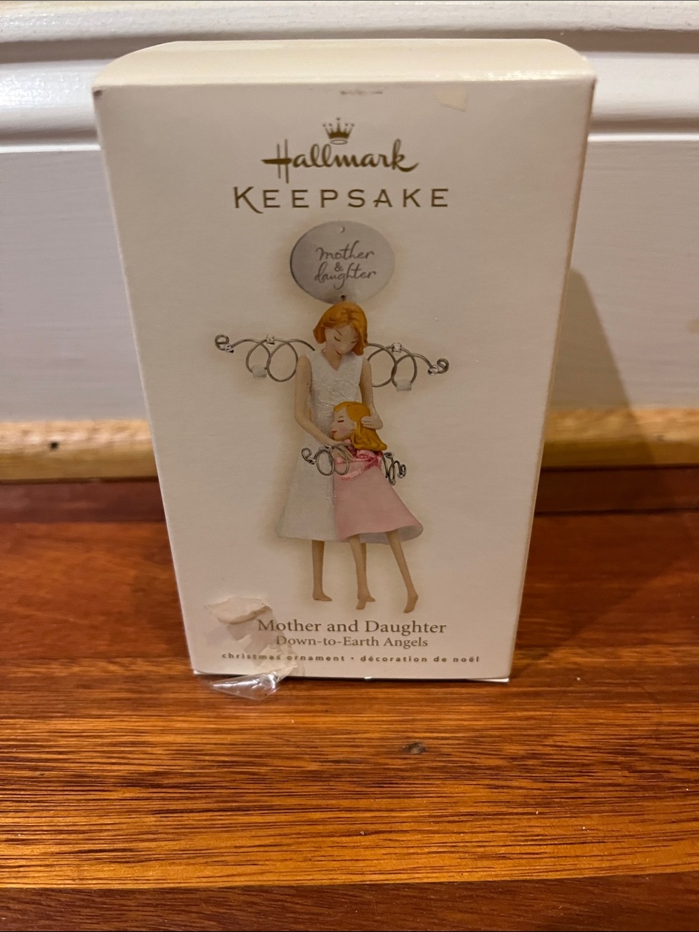 Hallmark Mother and Daughter Angel Wall Art - White and Pink